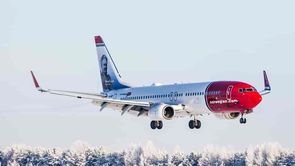 norwegian airplane