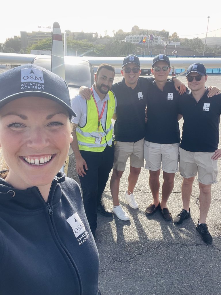 selfie with instructors